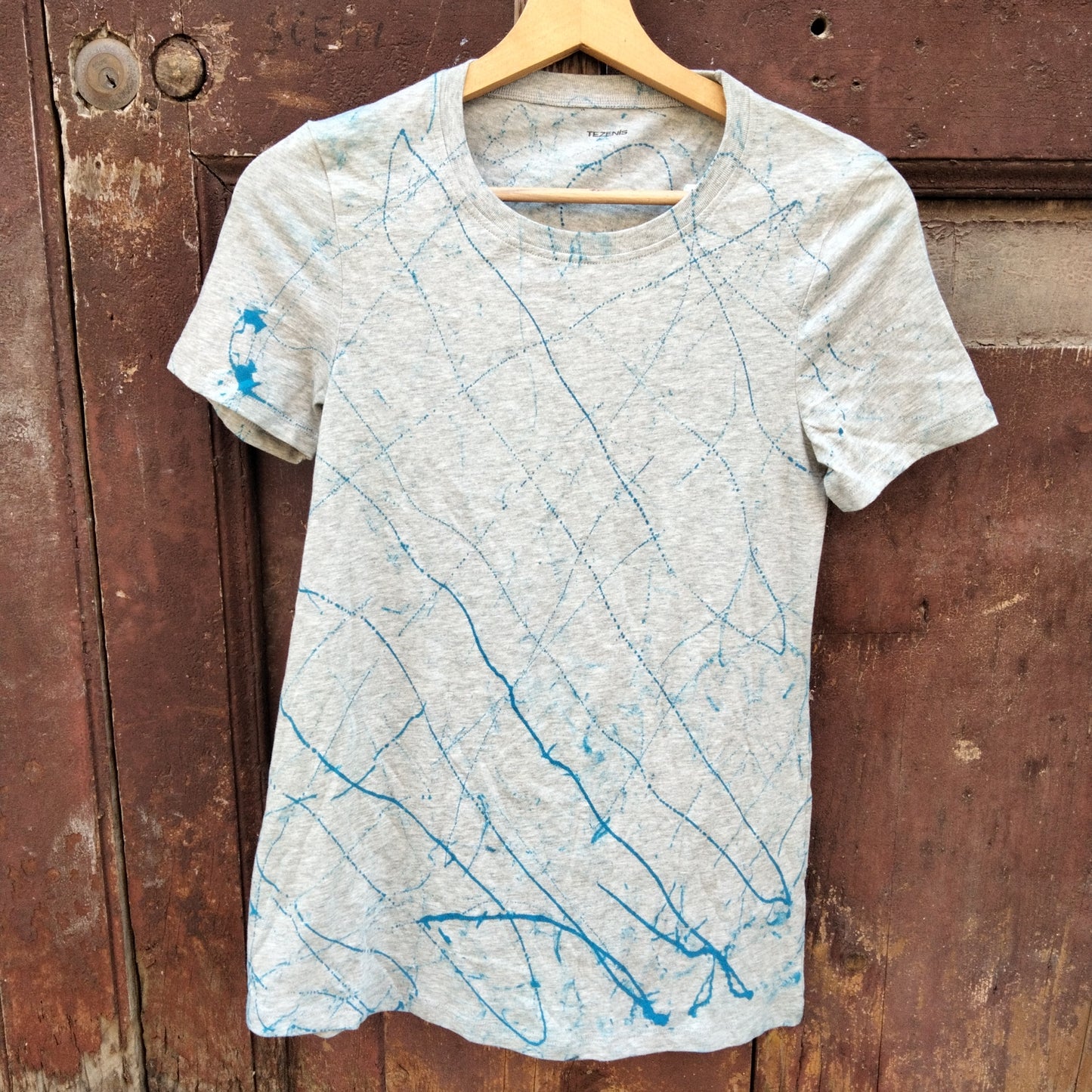 T shirt dipinta a mano tg s hand painted cotton