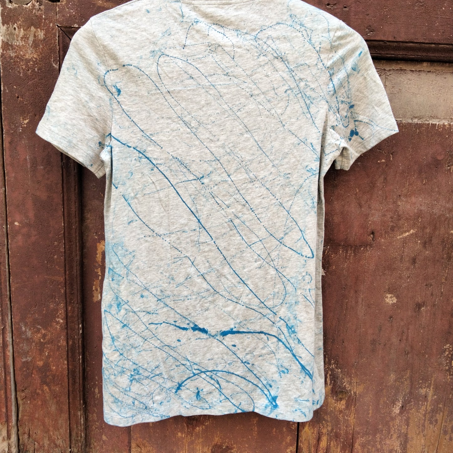 T shirt dipinta a mano tg s hand painted cotton